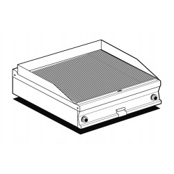 Electric fry top AFP / FTRT-98ET grooved plate