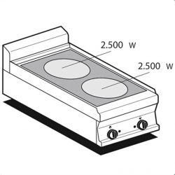 Professional electric cookers AFP / PCCT-74ET
