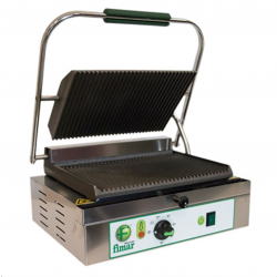Electric plate panini in cast iron AFP / PE25RN