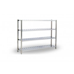 Stainless steel bolt shelf