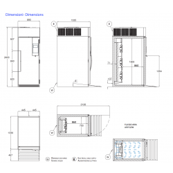 Industrial blast chiller AFP / BT20-110