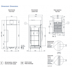 AFP / EF70NS refrigerator cabinet