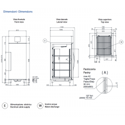 AFP / EF100NV refrigerator cabinet