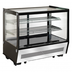 Stainless steel refrigerated snack counter display case AFP/AK120EFQ