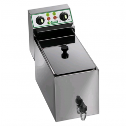 AFP / FR10R electric fryer with tap