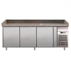 AFP / PZ3600TN pizzeria fridge counter in stainless steel