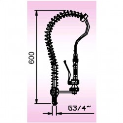 Shower group without mixer AFP/ WASH02