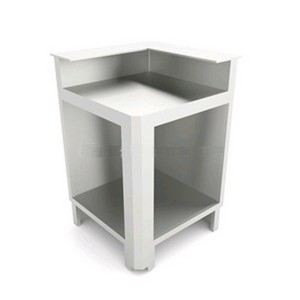 Squared bar corner IA2 / 90 ° AB Preparation for counter top