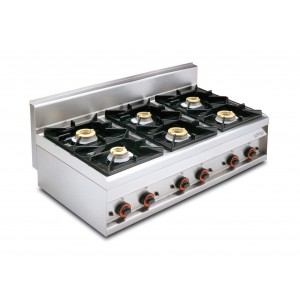 Commercial gas cooking range AFP / PC-12G