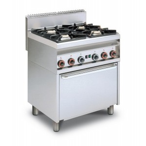 Commercial gas cooking range AFP / CF4-8G
