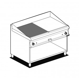 Gas fry top AFP / FTLR-712G