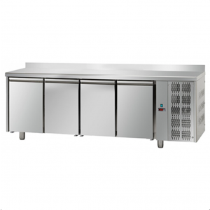 AFP / TF04MIDGNAL pizzeria fridge counter in stainless steel