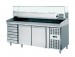AFP / 2610TN33 tn fridge table in stainless steel
