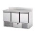 AFP / SL03AL pizzeria fridge counter in stainless steel