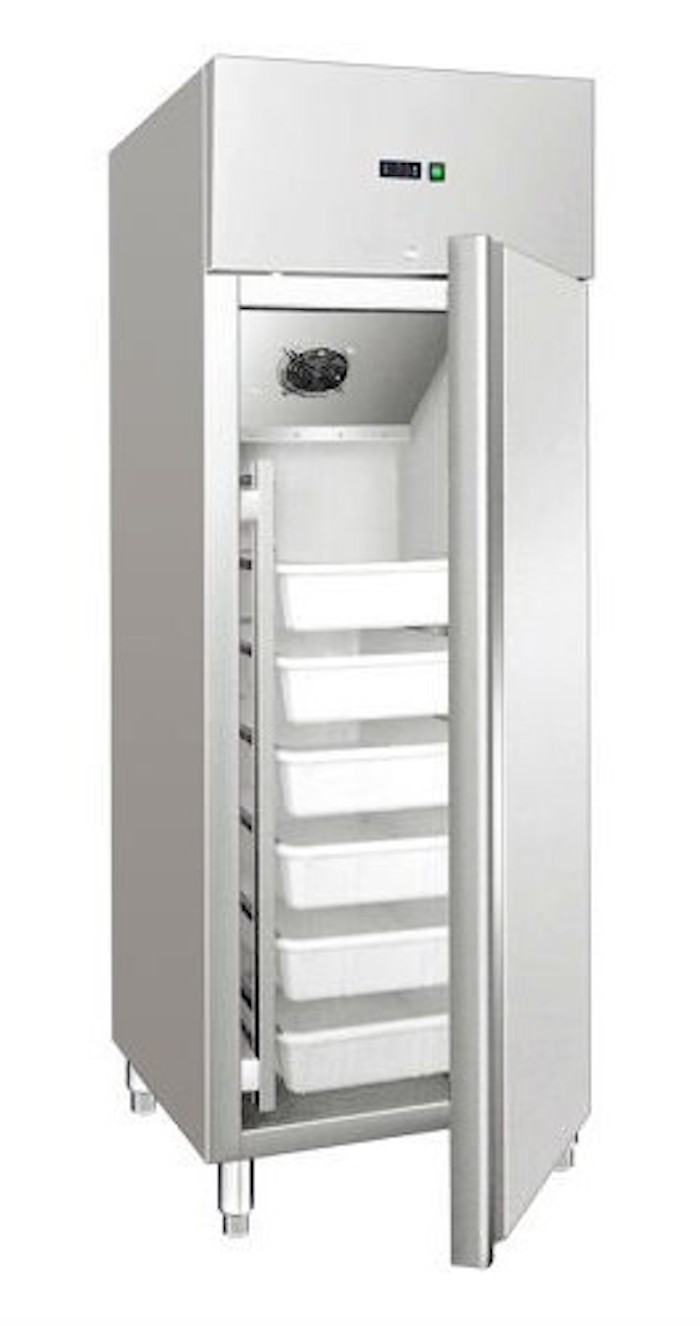 Professional vertical AFP / AK600FH freezer in stainless steel