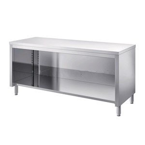 Stainless steel closet table
