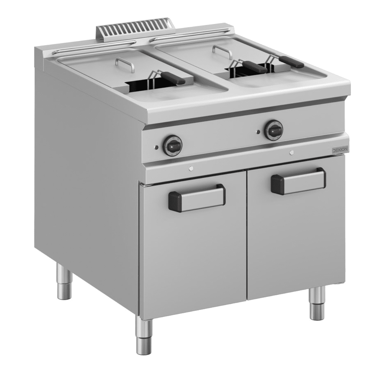Commercial electric fryer AFP / A77ERFMXD mobile with door