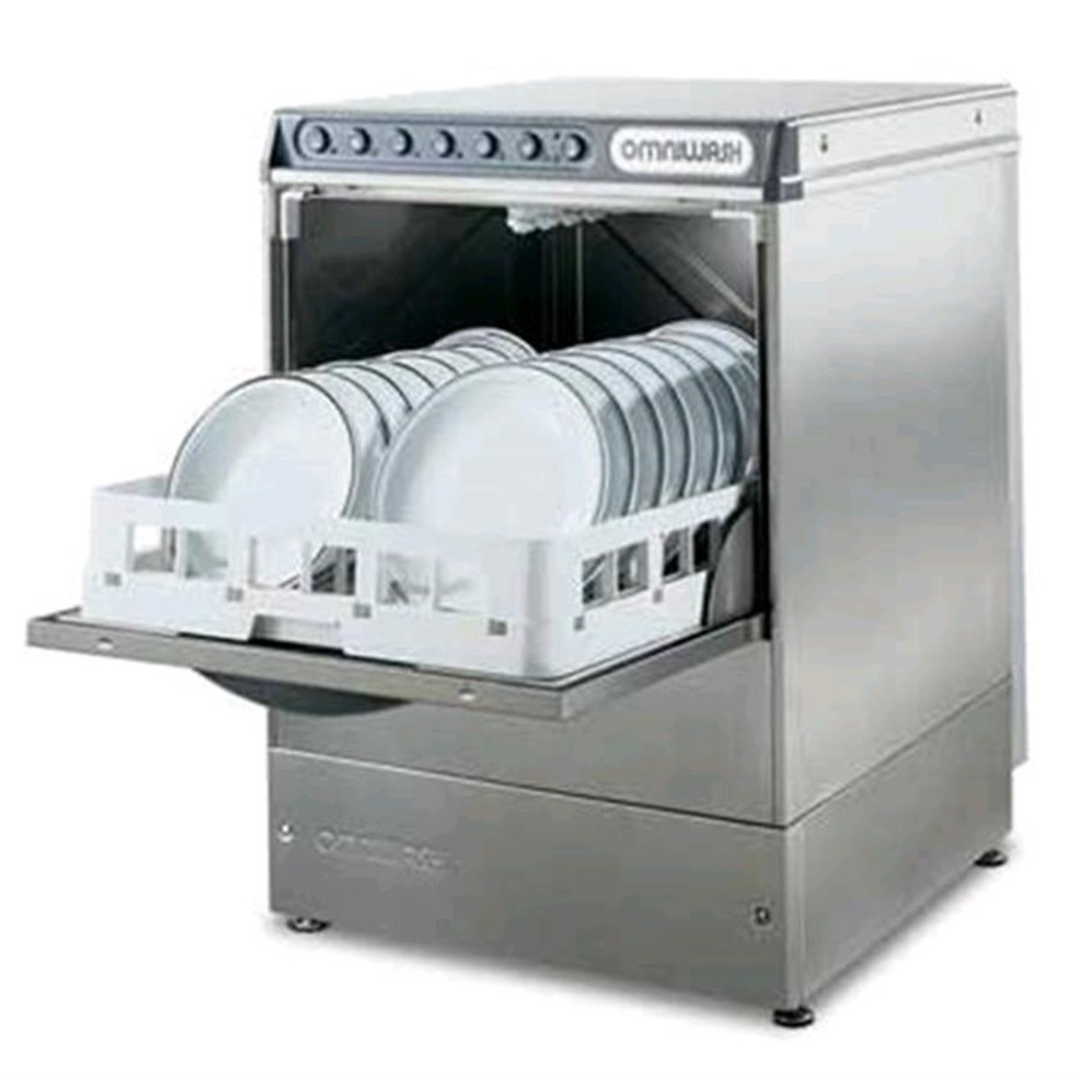 AFP / ELITE 503ABS front loading dishwasher in stainless steel AISI