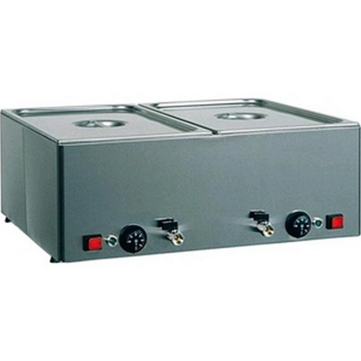 Water bath bench AFP / BMV11 in stainless steel (1x1 / 1 gn)