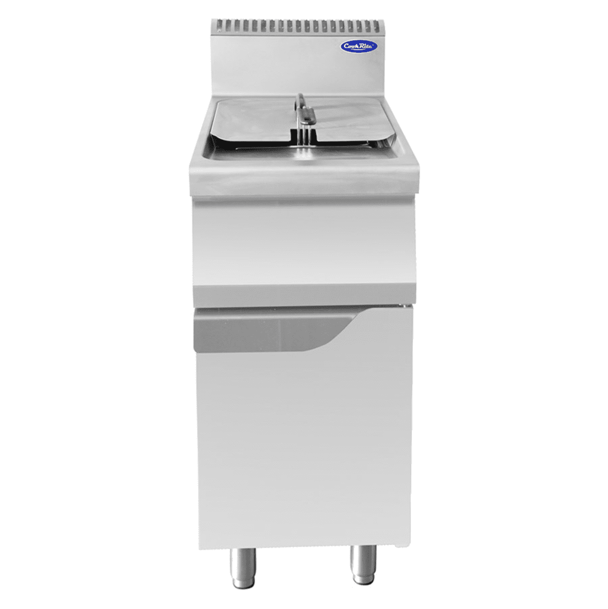 Commercial gas fryer AFP /HH4I7VC mobile with door