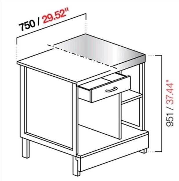 Cash desk CX / 84L75 B
