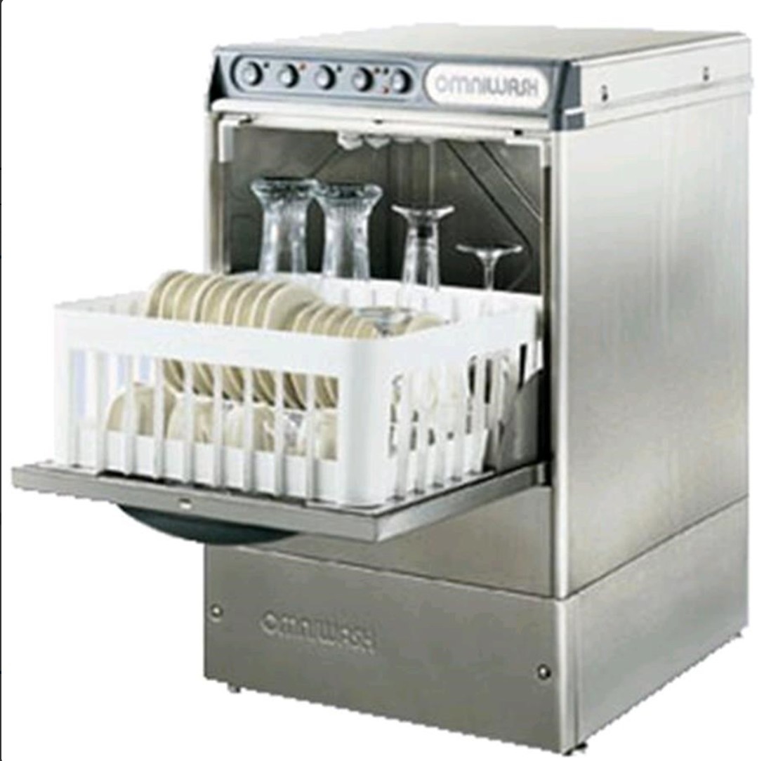 AFP / ELITE 410BDD front loading dishwasher in stainless steel AISI