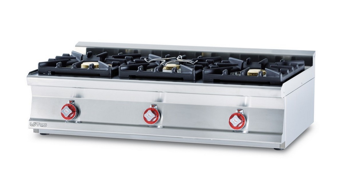 Commercial gas cooking range AFP / PC3T-612G