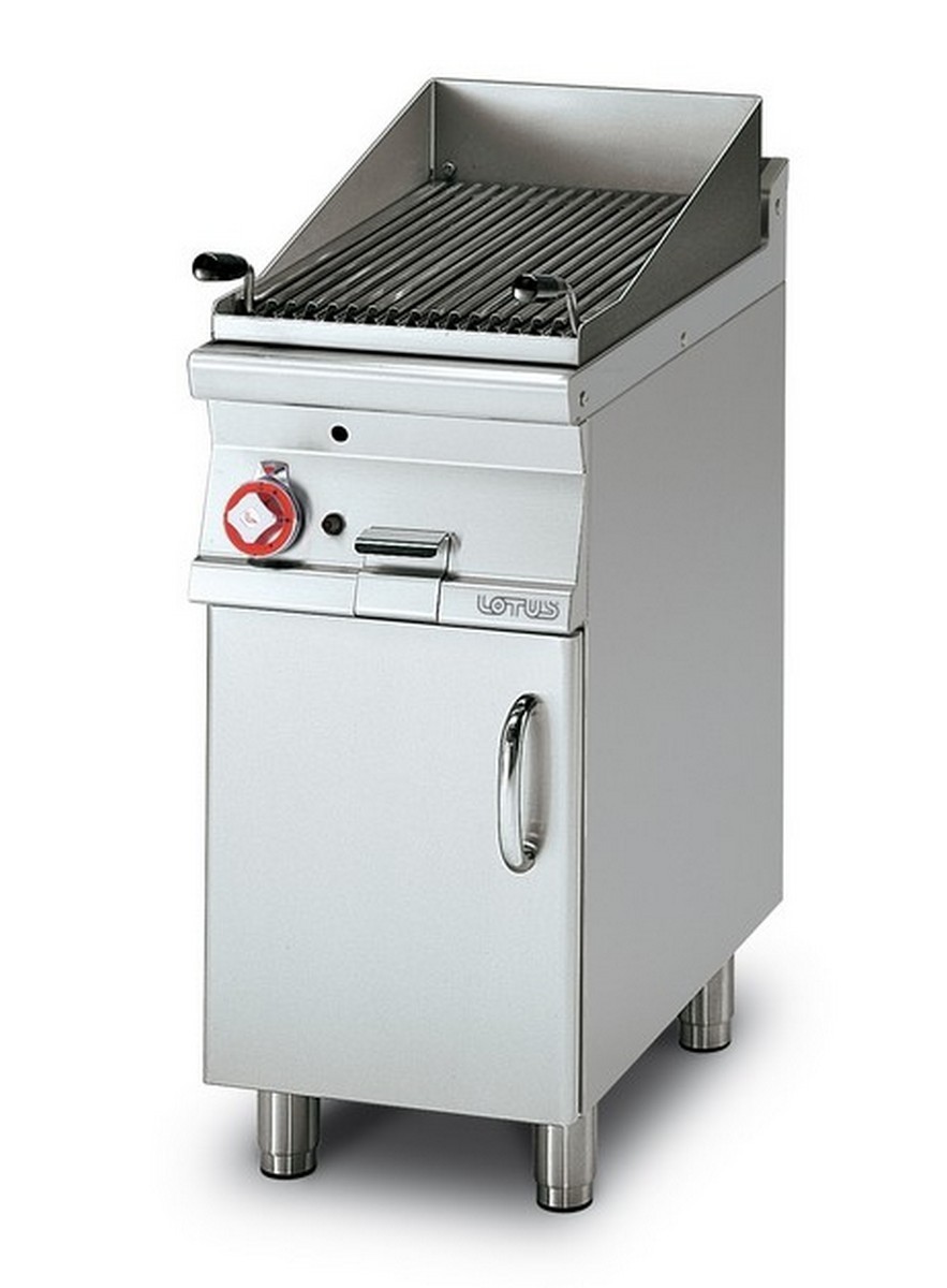 AFP / CW-74G gas lava plate in stainless steel