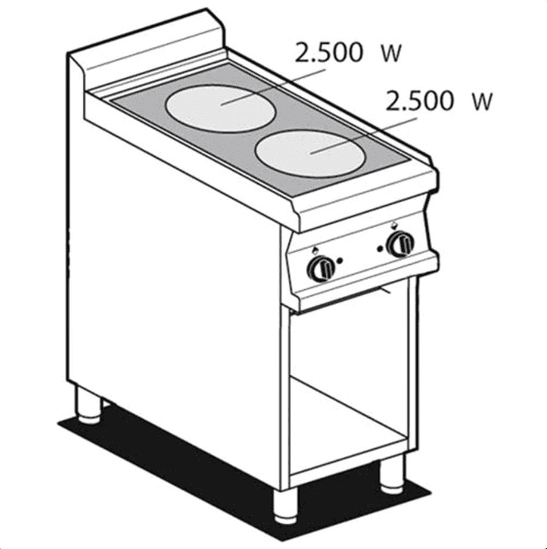 Professional electric cookers AFP / PCC-74ET