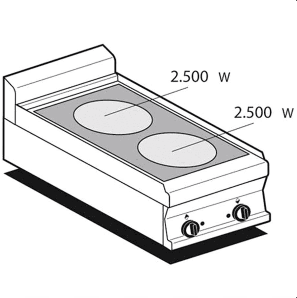 Professional electric cookers AFP / PCCT-74ET