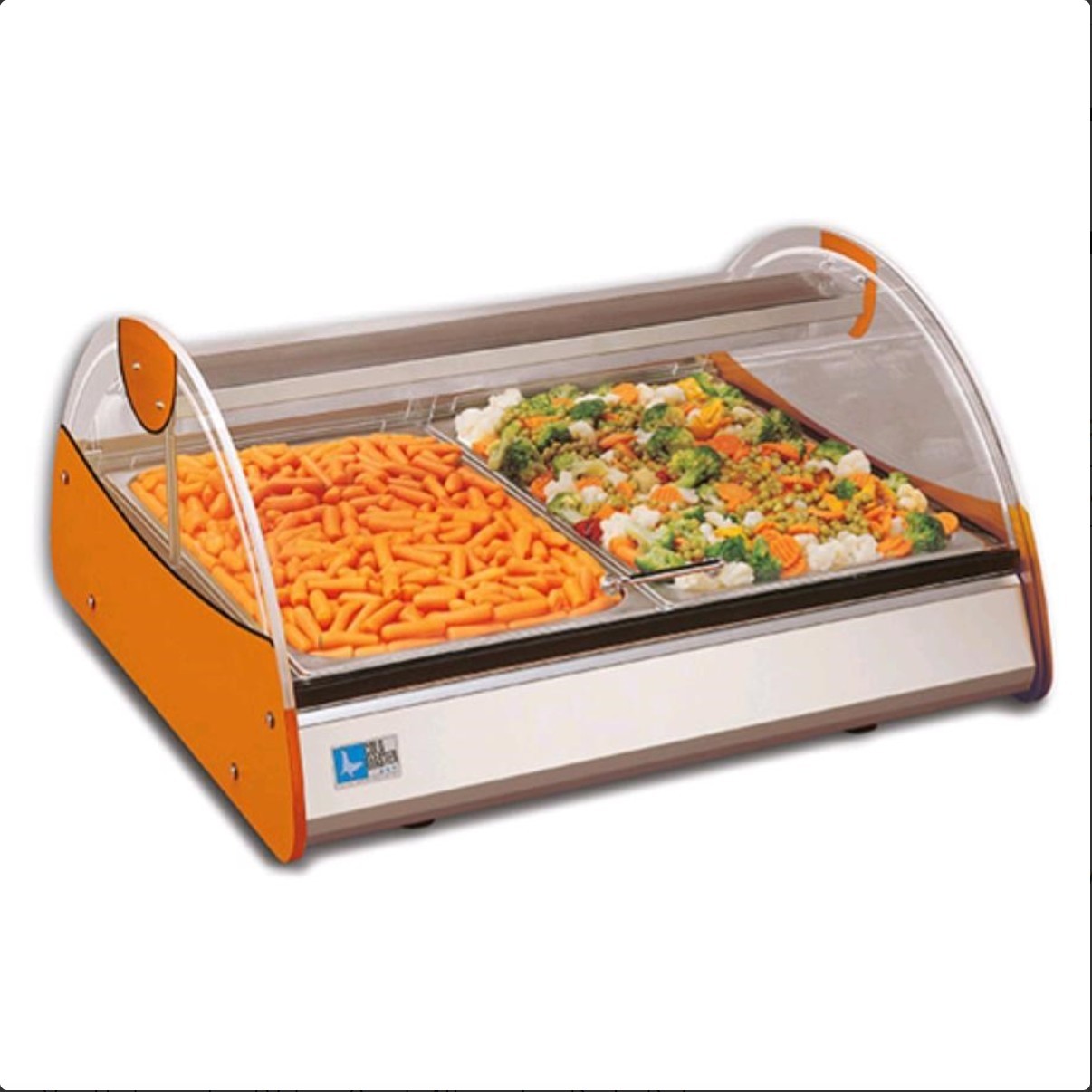 AFP / AZZURRA refrigerated countertop display cabinet in stainless steel