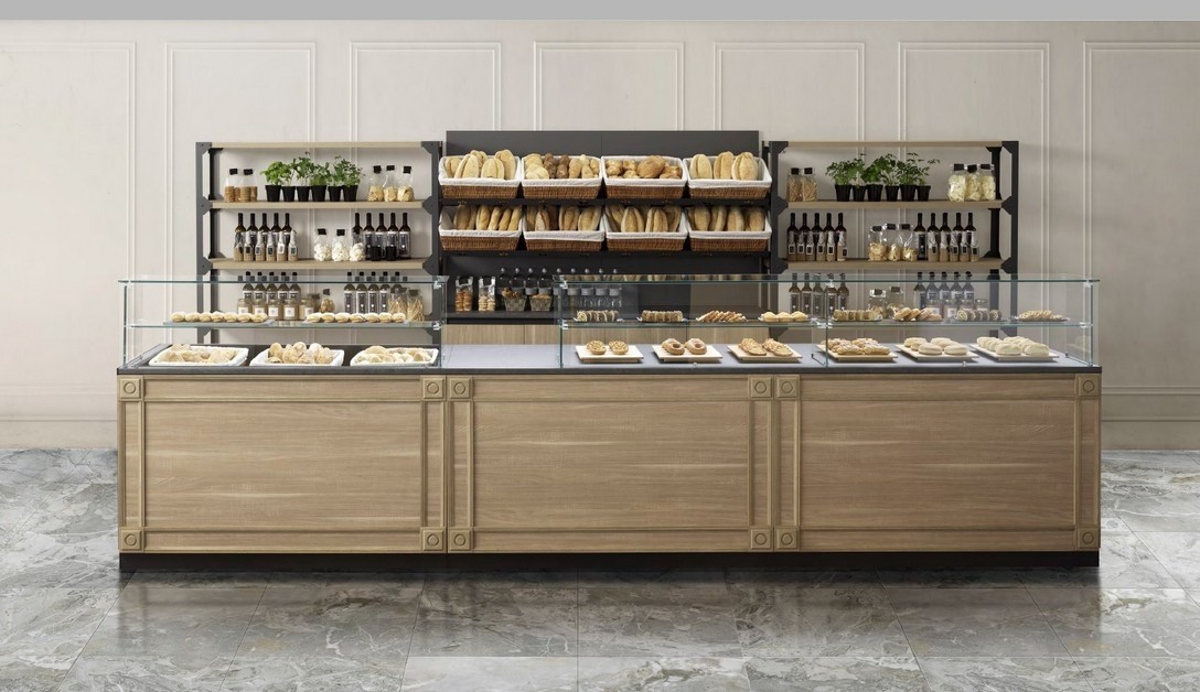 Start-up counter AFP / POST OAK bakery furniture