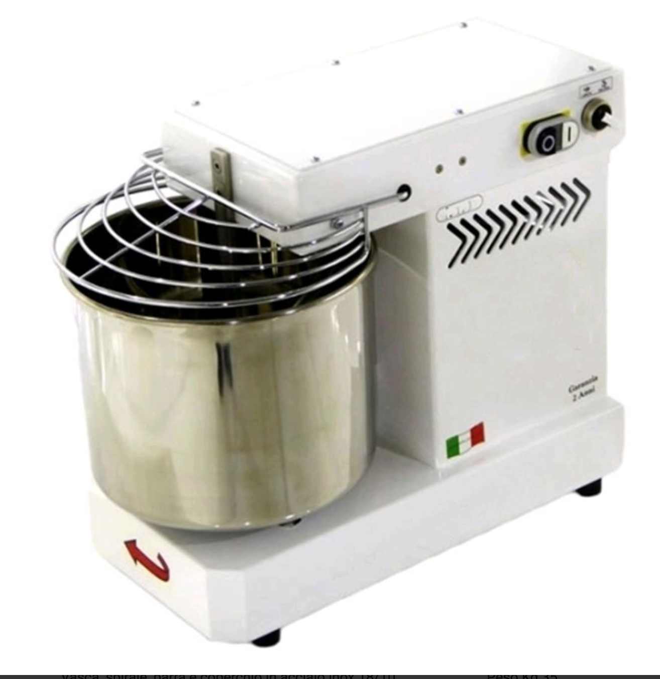 Spiral mixer AFPIM10 / 230 / 10V