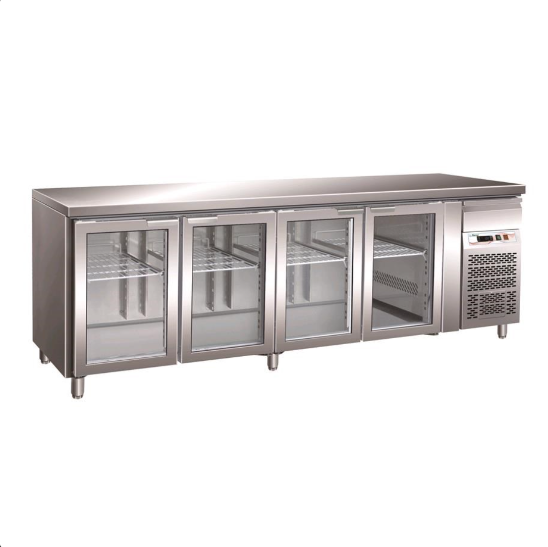 AFP / GN4100TNG stainless steel fridge table
