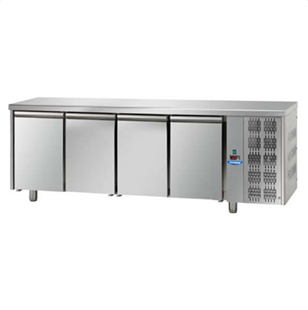 AFP / TP04MID pizzeria fridge counter in stainless steel