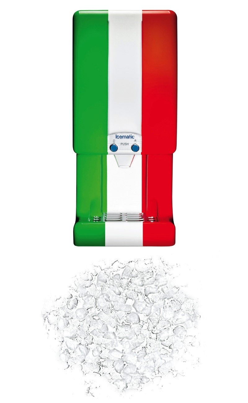 AFP / TD130 ice machine in full cubes spray system